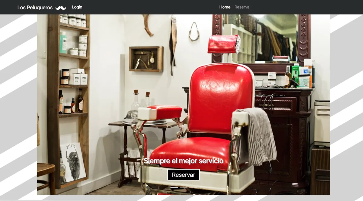 Sistema Los Peluqueros · Control de citas, usuarios y facturación electrónica